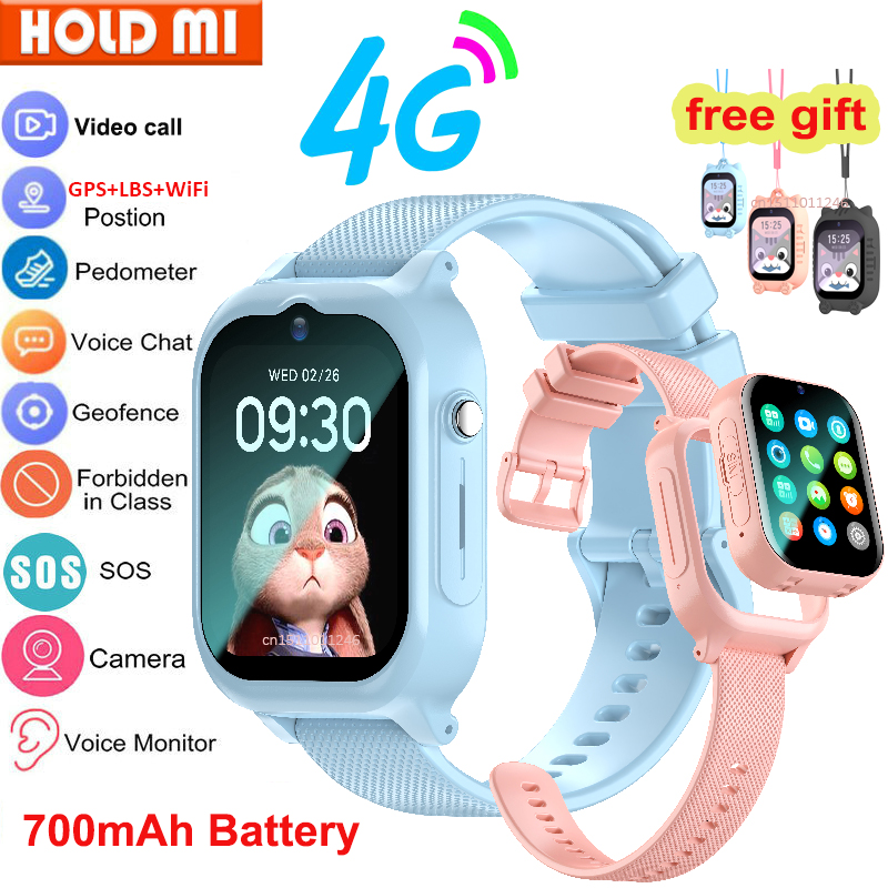 Smartwatch Watches Gift For Boys - Akıllı saat Çocuklar 4G GPS WIFI