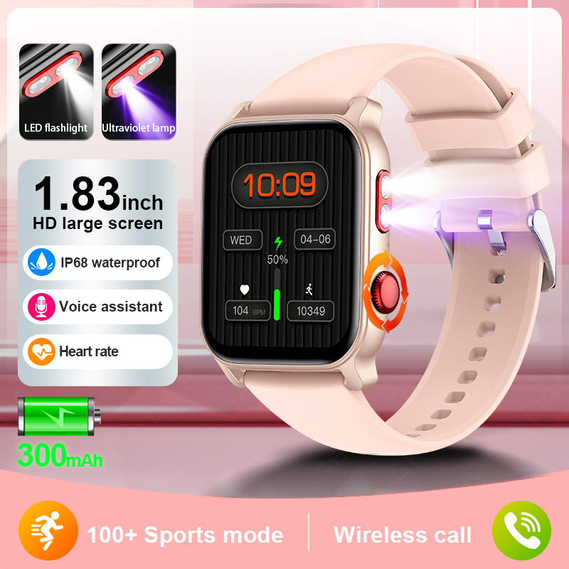 Smartwatch Purple Watches For Women - LIGE Ultra İnce Akıllı Saat Kadın