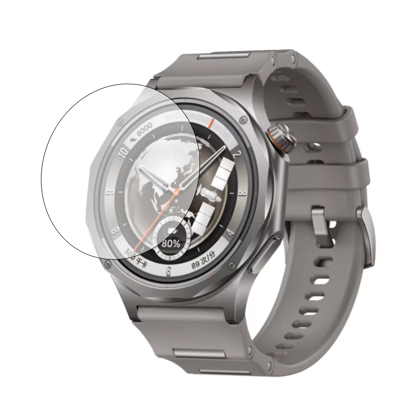 Smartwatch Oppo Watch - Smartwatch Sert Cam Koruyucu Film Koruyucu