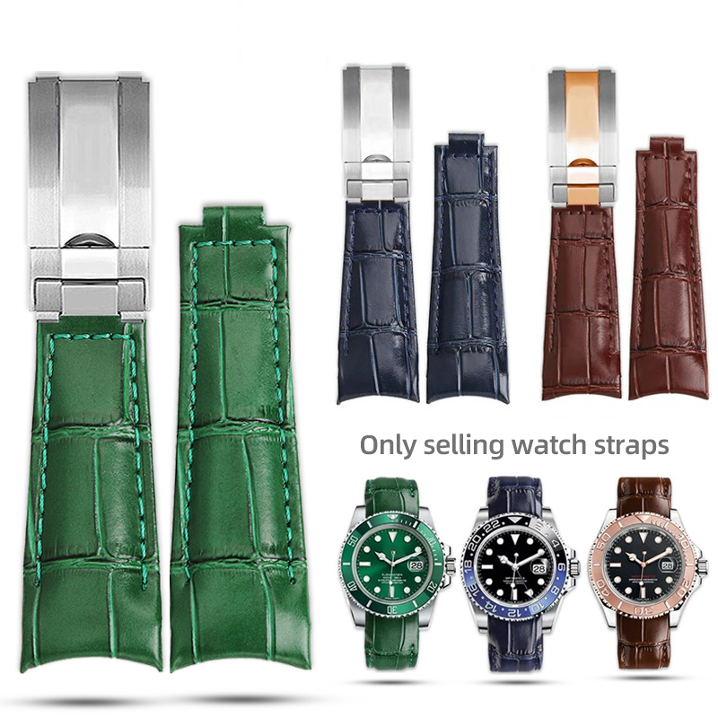 Rolex Watch Submariner - Kavisli Uçlu Saat Kayışı Rolex Kayış