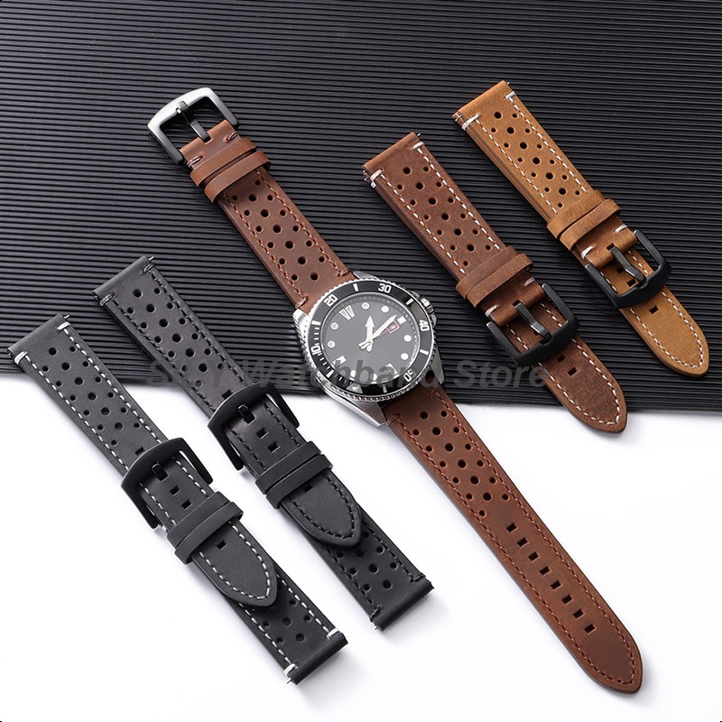 Nato Strap Nylon - Seiko için Omega inek derisi deri