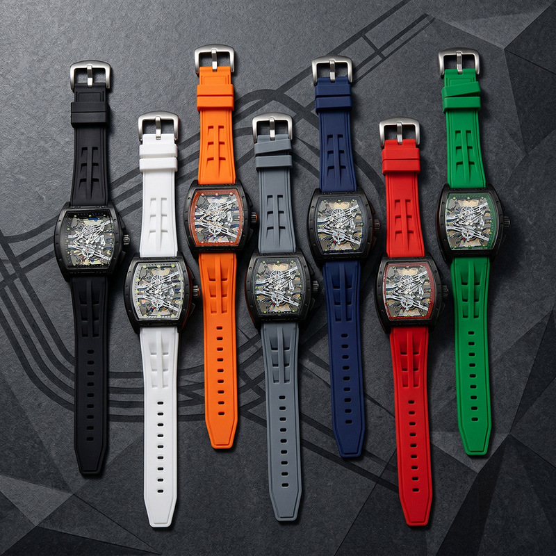 Smartwatch Watches Gift For Boys - Trendy Erkek Kuvars Saati Silikon Kayışlı