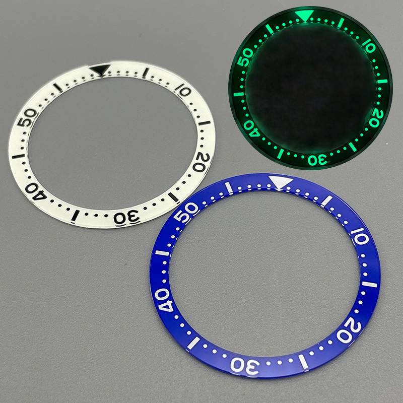 Watch Bezel Insert - 38mm Düz Akrilik Işıklı Saat Çerçevesi