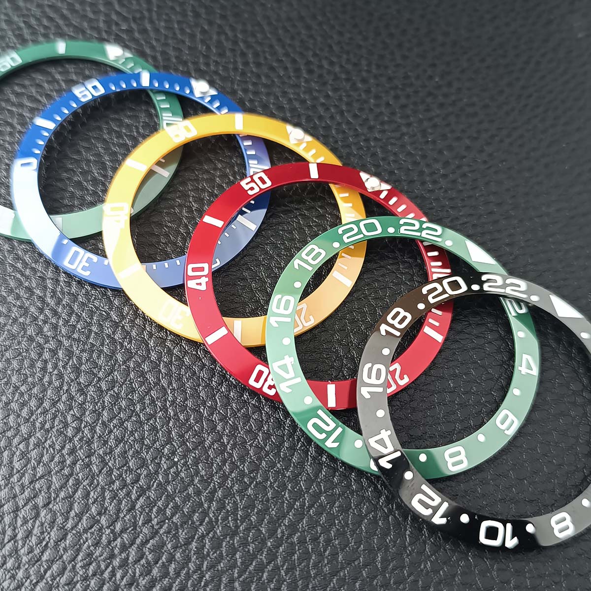 Eğimli 38mm * 30.6mm Seramik Ç - Watch Bezel Insert incelemesi ve fiyatı