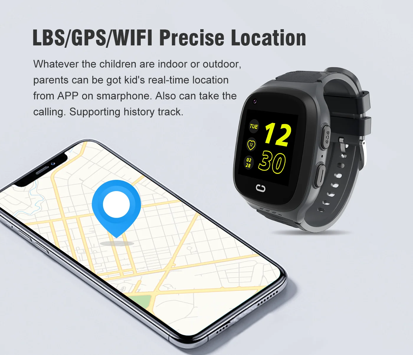 4G Çocuk Akıllı Saati SOS Su G - Smartwatch Watches Kids incelemesi ve fiyatı