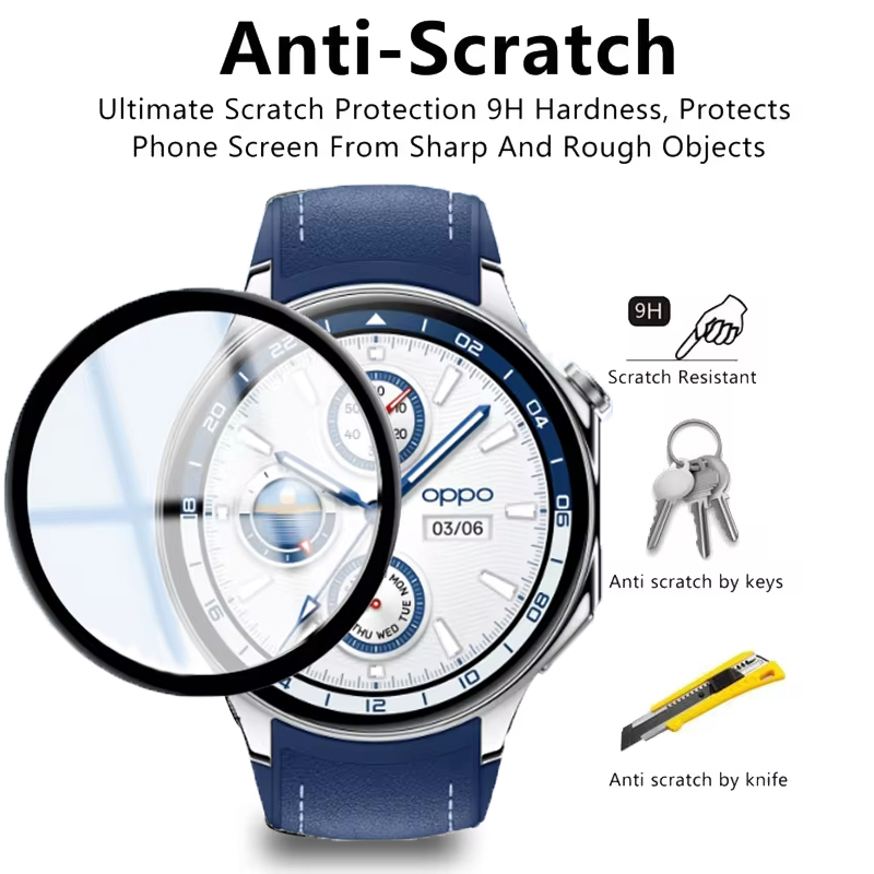OPPO Watch X için ekran koruyu - Smartwatch Oppo Watch incelemesi ve fiyatı