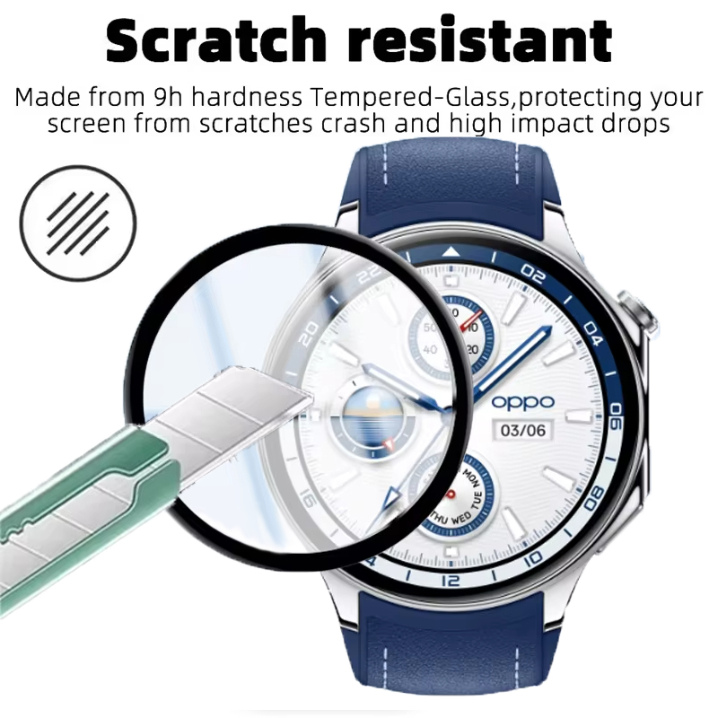 OPPO Watch X için ekran koruyu - Smartwatch Oppo Watch incelemesi ve fiyatı