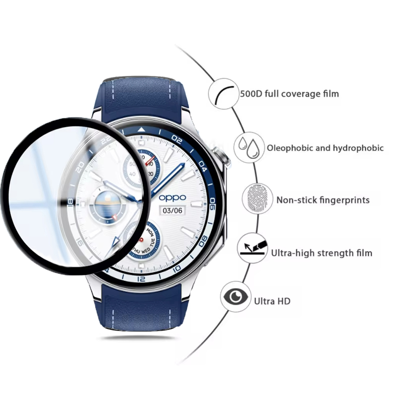 OPPO Watch X için ekran koruyu - Smartwatch Oppo Watch incelemesi ve fiyatı