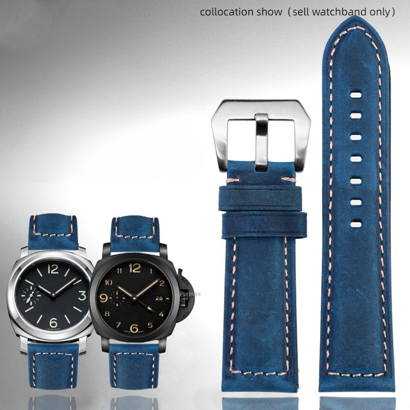 Mavi buzlu Vintage deri saat k - Diesel Watches Smartwatch incelemesi ve fiyatı