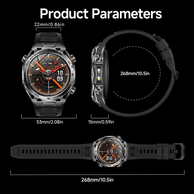 2026 Dış Mekan Akıllı Saat 1.5 - Smartwatch Purple Watches For Women incelemesi ve fiyatı